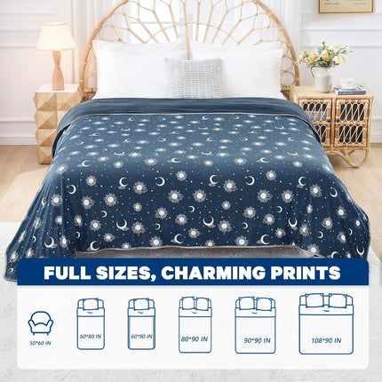 Cozy Comfort | Cooling Blanket with Double-Sided Fabric | Lightweight Summer Blanket for Hot Sleepers and Travel
