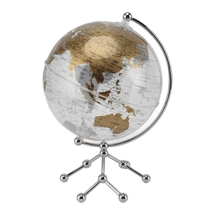 Modern Globe Light with Rechargeable Power | Elegant Decorative Lighting for Cozy Ambiance