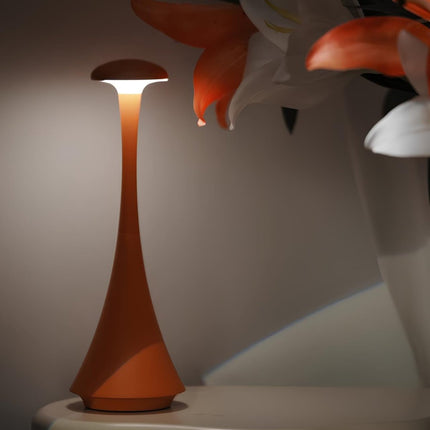 Dimmable Cordless Spire Lamp with Touch Control | Modern Aluminum Design for Versatile Home Lighting