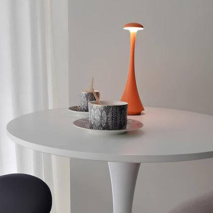 Dimmable Cordless Spire Lamp with Touch Control | Modern Aluminum Design for Versatile Home Lighting