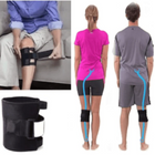 Sciatic Pain Brace for Sciatic Nerve Pain Relief, Adjustable Compression Wrap with Acupressure Pad for Either Leg