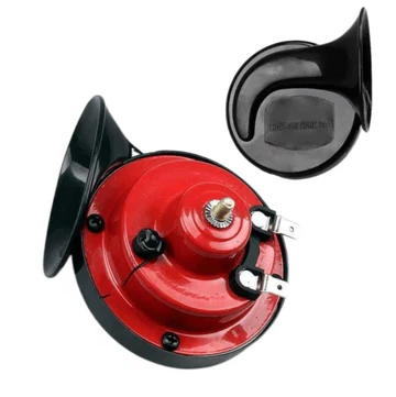 Air Horn for Car, 12V Electric Car Horn with Built In Compressor, Loud Motorcycle Horn for SUV and Boat, Klaxon_01