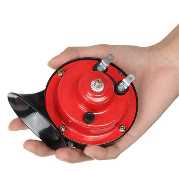 Air Horn for Car, 12V Electric Car Horn with Built In Compressor, Loud Motorcycle Horn for SUV and Boat, Klaxon_00