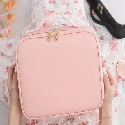 Makeup Bag with Mirror, Cosmetic Bag – image 5