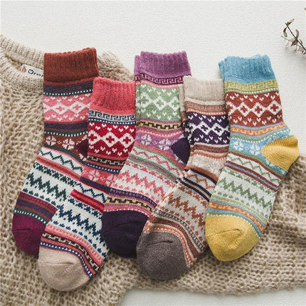 Nordic Socks with Scandinavian Pattern – image 13