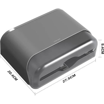 No Drill Bathroom Paper Towel Dispenser for Kitchen and Office, Paper Towel Holder Wall Mount – image 6