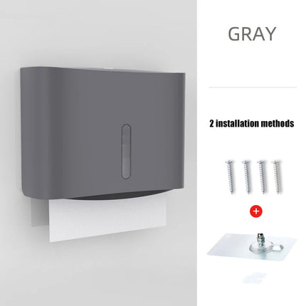 No Drill Bathroom Paper Towel Dispenser for Kitchen, Hand Towel Holder – image 14