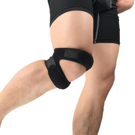 Patellar Tendon Strap for Knee Pain Relief, Adjustable Knee Strap with Silicone Pads