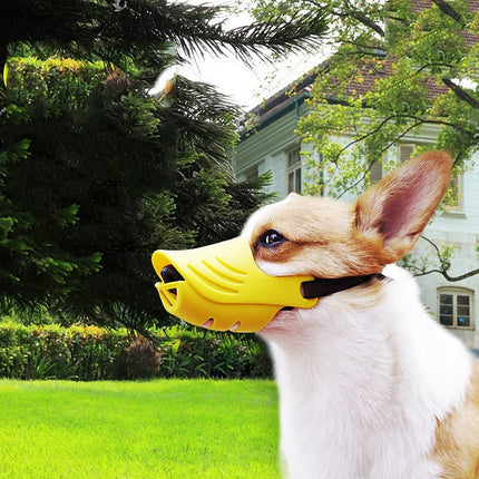 Soft Dog Muzzle, Breathable Silicone Muzzle for Dogs That Allows Panting and Drinking