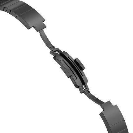 Apple Watch Band with Case, Metal iWatch Band with Butterfly Buckle – image 5