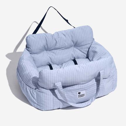 Dog Car Seat Bed, Washable Dog Bed for Car with Removable Cover – image 24