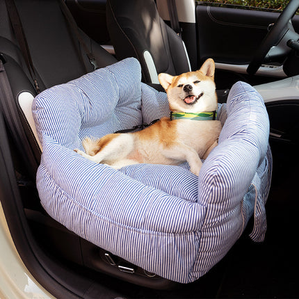 Dog Car Seat Bed, Washable Dog Bed for Car with Removable Cover – image 16