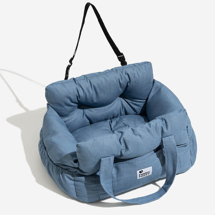 Dog Car Seat Bed, Washable Dog Bed for Car with Removable Cover – image 20