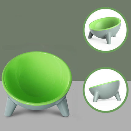 Ergonomic Pet Feeding Bowl with Stand and 15° Tilt Design | Hygienic Solution for Comfortable Eating