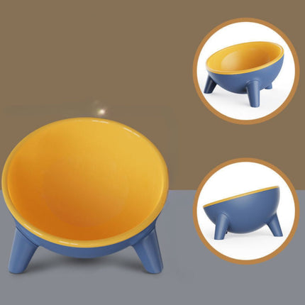 Ergonomic Pet Feeding Bowl with Stand and 15° Tilt Design | Hygienic Solution for Comfortable Eating