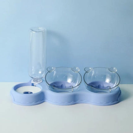 3-in-1 Automatic Pet Feeder with Water Dispenser | Multifunctional Feeding Station for Happy, Healthy Pets