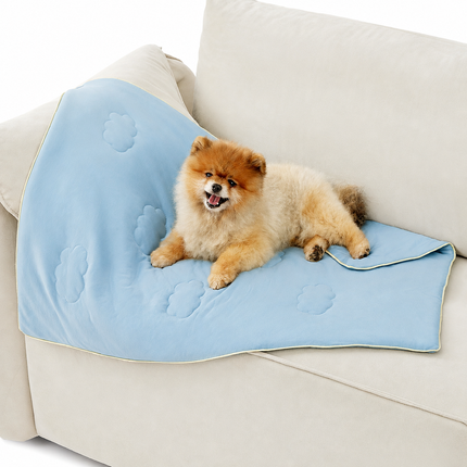 Cozy Pet Collection | Cooling Blanket for Dogs with Q-MAX>0.4 | Washable Summer Throw for Comfort in Hot Weather