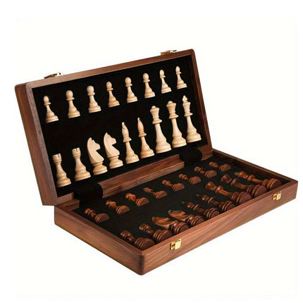 Wooden Chess Board Set, Travel Chess Set – image 5