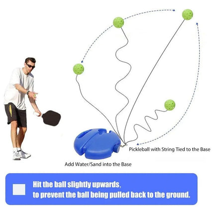 Pickleball Trainer with Water Base, Pickleball Drill Rebounder for Solo Play – image 4
