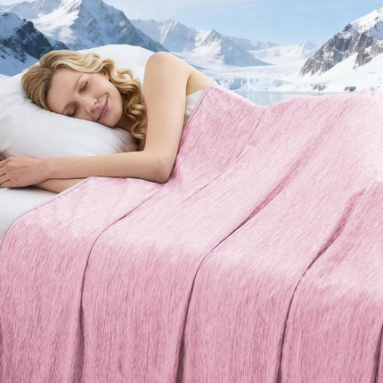 ChillWave | Cooling Blanket with Breathable Fabric | Lightweight & Soft for Hot Sleepers