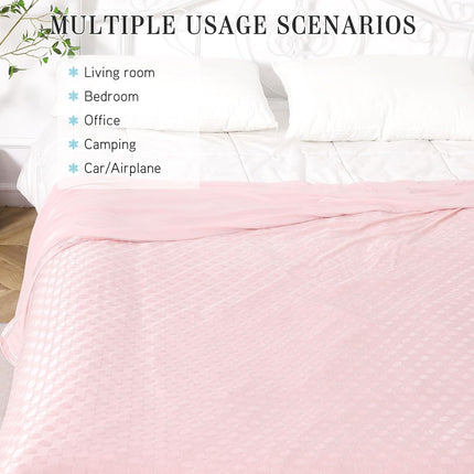 Chill Comfort | Cooling Summer Blanket with Double-Sided Cold Effect | Breathable & Lightweight for Hot Sleepers