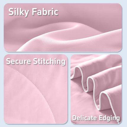 Cooling Comforter Set | Lightweight Cooling Blanket with Cooling Pillowcases | Moisture-Wicking Fabric for Hot Sleepers