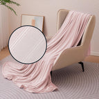 Pink Striped / Throw