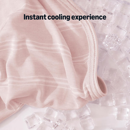 Cooling Comfort | Reversible Lightweight Blanket for Hot Sleepers | Soft Thin Throw for Bed & Couch