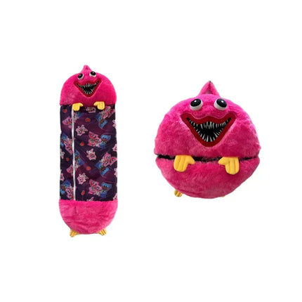 Kids Sleeping Bag, Plush Toy with Hidden Zipper