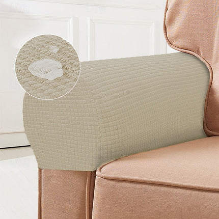 Armchair Arm Covers Set of 2, Waterproof Spandex Couch Arm Covers for Chair and Sofa – image 6