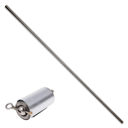 Collapsible Bo Staff, Pocket Martial Arts Staff for Training, Stainless Steel Performance Staff with One Button Release