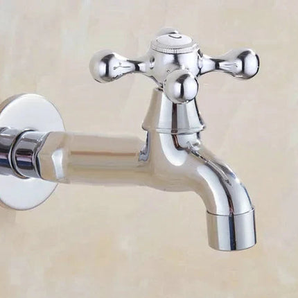 Chrome Brass Tap Hose Bib for Garden and Washing Machine – image 9