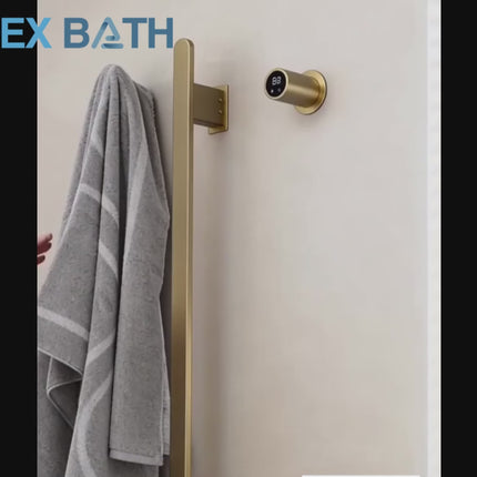 Towel Warmers, Wall Mounted Electric Towel Warmer with Timer – image 12