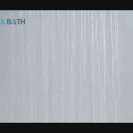 Shower Faucet Set with Handheld Shower Head and Rain Showerhead