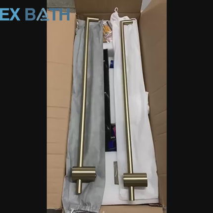 Towel Warmer for Bathroom, Wall Mounted Electric Towel Warmer with Timer