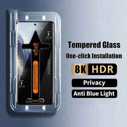 Privacy Screen Protectors 2 Pack, Tempered Glass Screen Protector for iPhone, iPhone 17 Pro Max Screen Protector – image 7