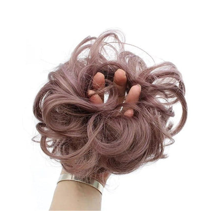 Messy Bun Fake Hair Scrunchie, Scrunchie Hair Tie in 27 Colors – image 37