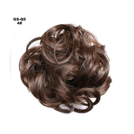 Messy Bun Fake Hair Scrunchie – image 20