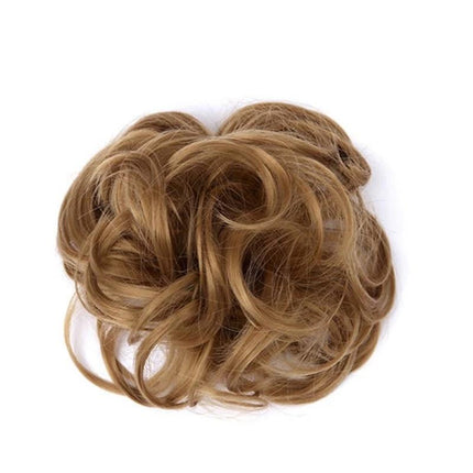 Messy Bun Fake Hair Scrunchie – image 29