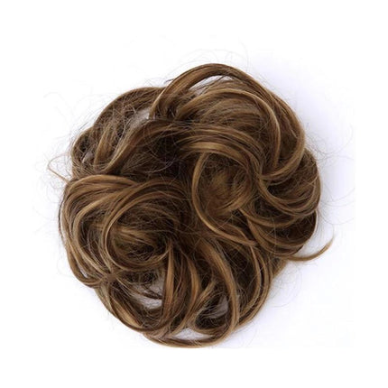 Messy Bun Fake Hair Scrunchie – image 23