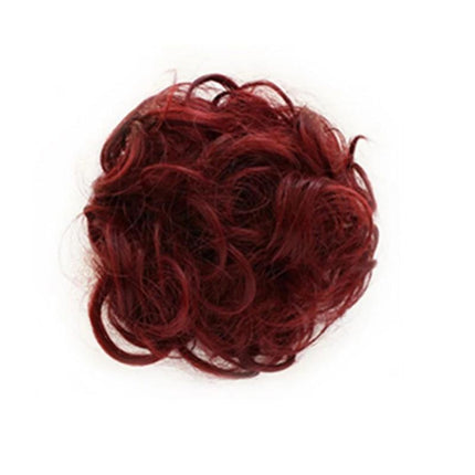 Messy Bun Fake Hair Scrunchie, Chignon Hair Bun Hairpiece – image 15