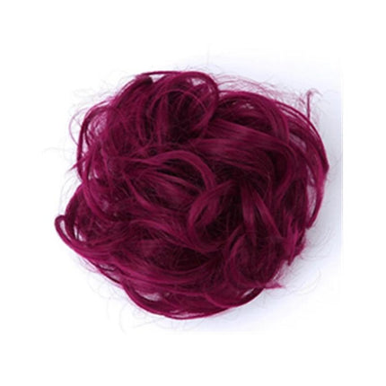 Messy Bun Fake Hair Scrunchie, Scrunchie Hair Tie in 27 Colors – image 16