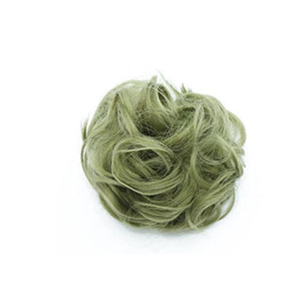 Messy Bun Fake Hair Scrunchie, Chignon Hair Bun Hairpiece – image 21