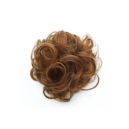 Messy Bun Fake Hair Scrunchie – image 11