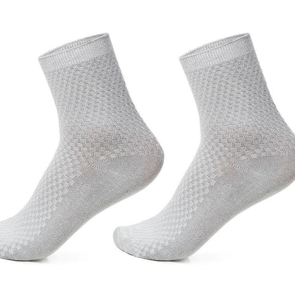 Mens Socks 5 Pack, Seamless Hypoallergenic Socks for Sweaty Feet – image 12