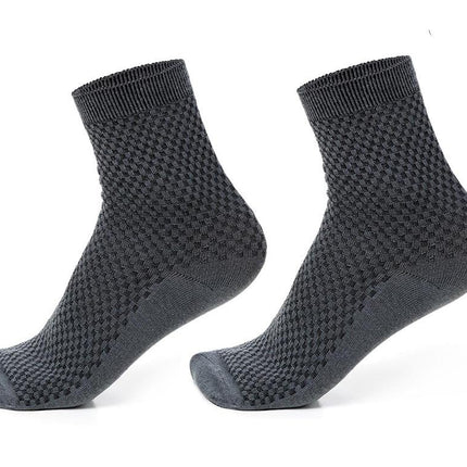 Mens Socks 5 Pack, Bamboo Socks for Men Breathable and Cooling