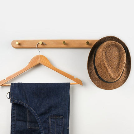 Wall Mounted Coat Rack, Brass Wall Hooks for Coats and Hats in Nordic Design – image 5