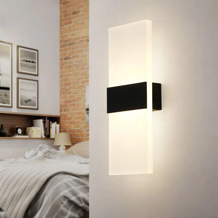 Motion-Activated LED Wall Light with USB Rechargeable Design | Stylish Home Lighting for Hallways and Bedrooms