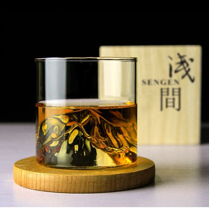 Crystal Whiskey Glass, Rocks Glass for Bourbon and Everyday Drinks