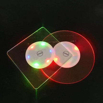 Drink Coasters, Ultra Thin LED Coaster – image 14